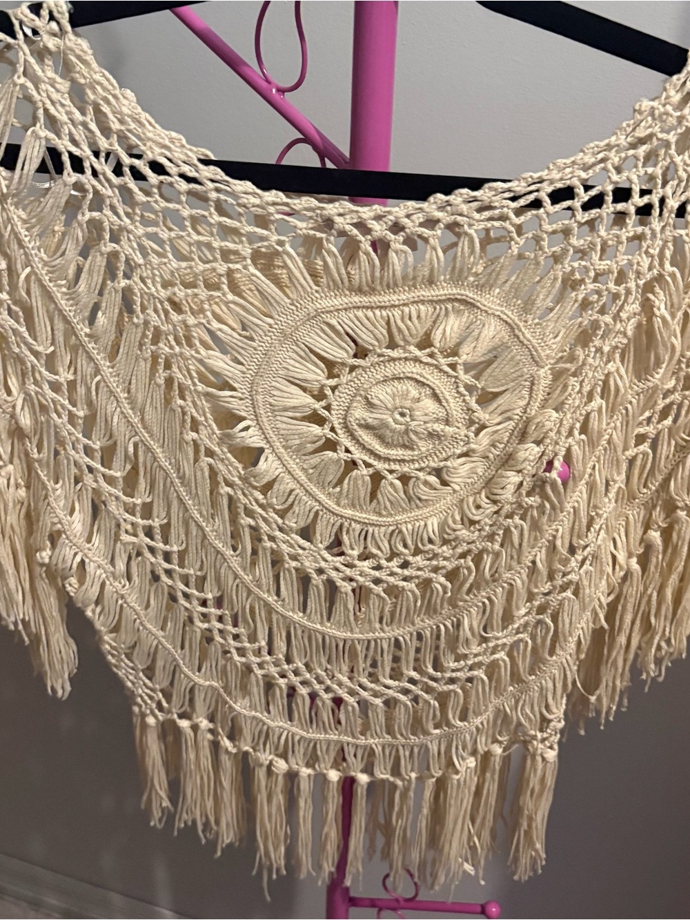 Boutique Boho Macramé shawl